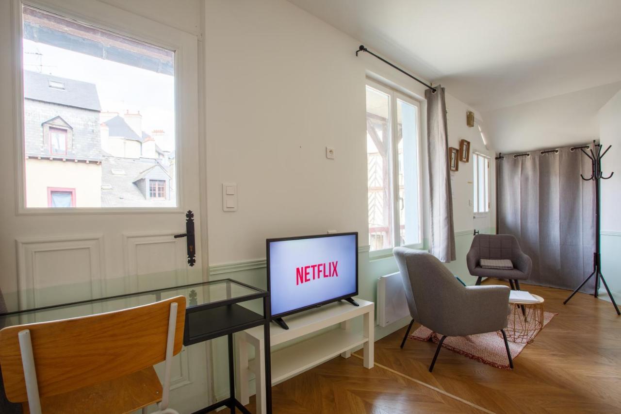 Ferienwohnung Le Jacobin Rennes Exterior foto